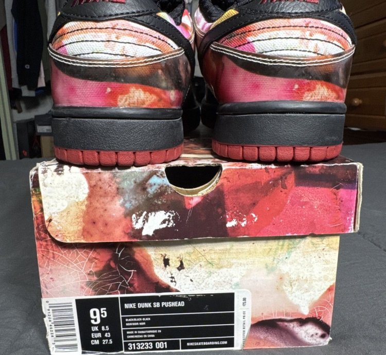 Nike Sb Dunk Low Pushead - Size 9 5
