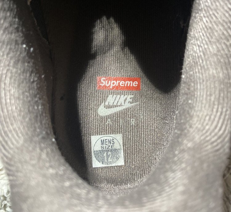 Brown Baroque Supreme Air Force 1