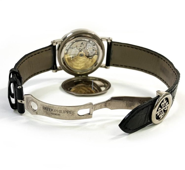 Patek Philippe Perpetual Calendar Steel Silver Roman Dial 5159g-001