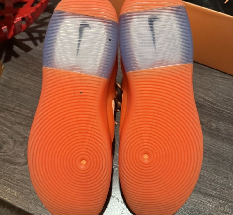 Nike Air Fear Of God 1 Orange Pulse
