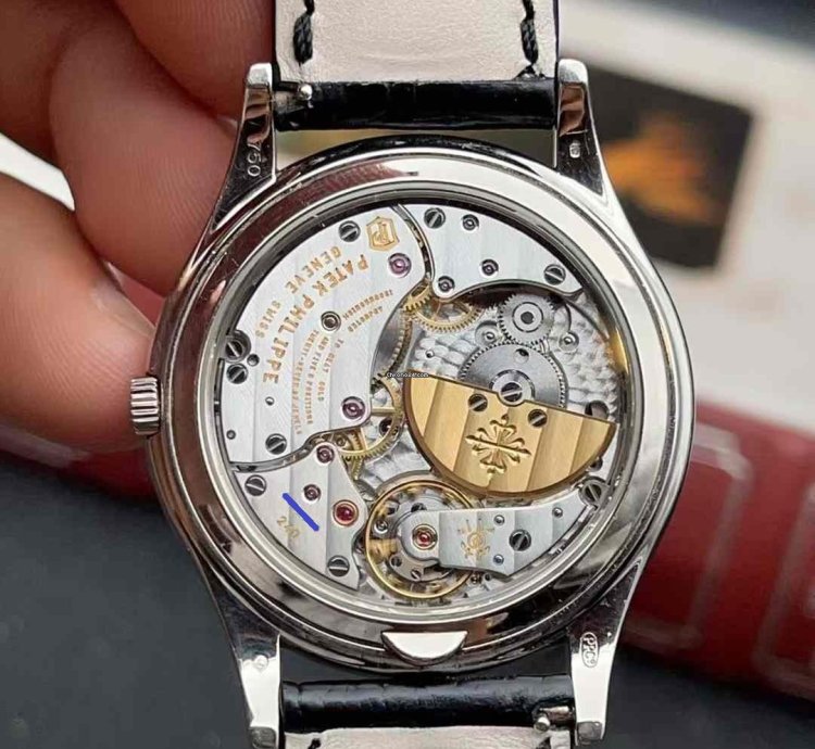 Patek Philippe Perpetual Calendar White Gold Automatic Watch 37mm