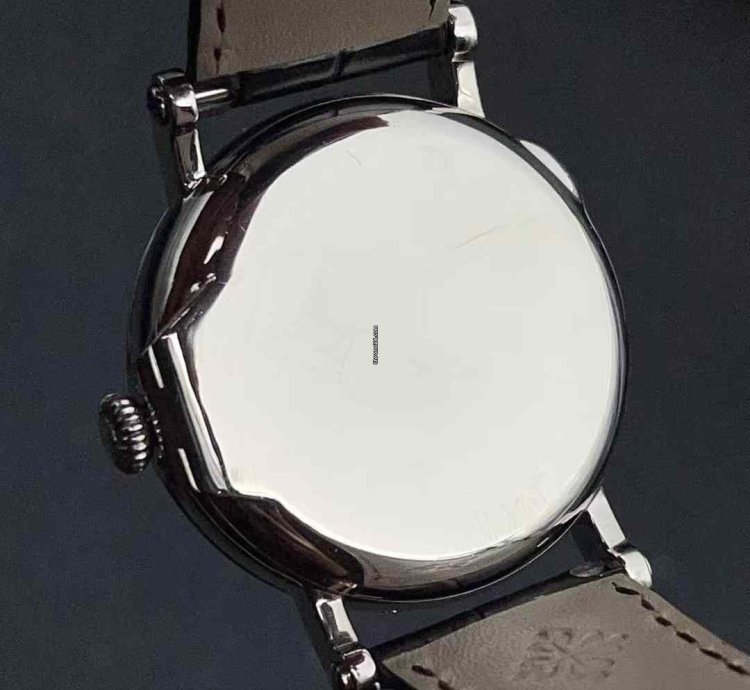 Patek Philippe Perpetual Calendar White Gold Automatic Watch 38mm Perpetual Calendar
