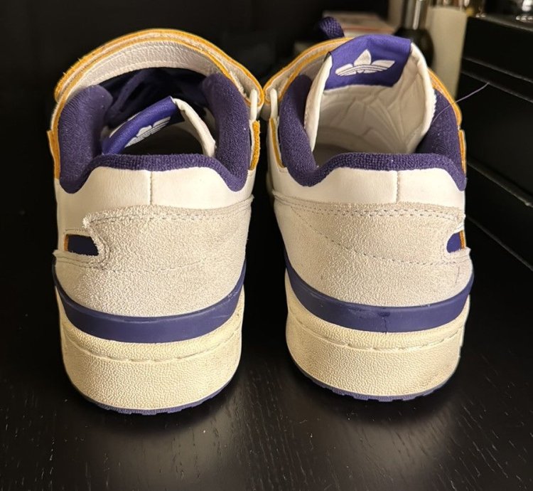 Adidas Forum 84 Low Off White Collegiate Purple Gw2009