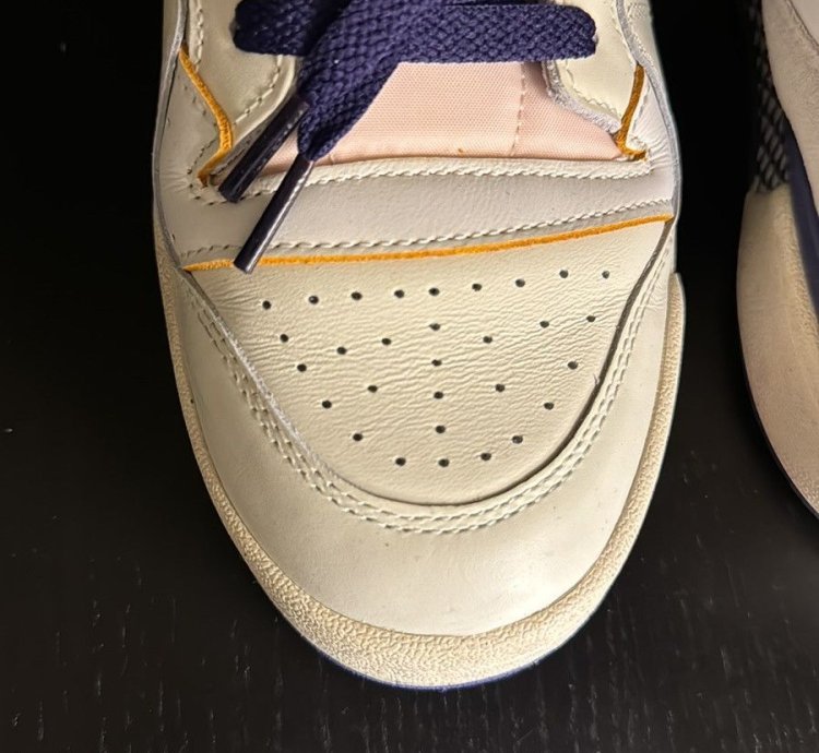 Adidas Forum 84 Low Off White Collegiate Purple Gw2009