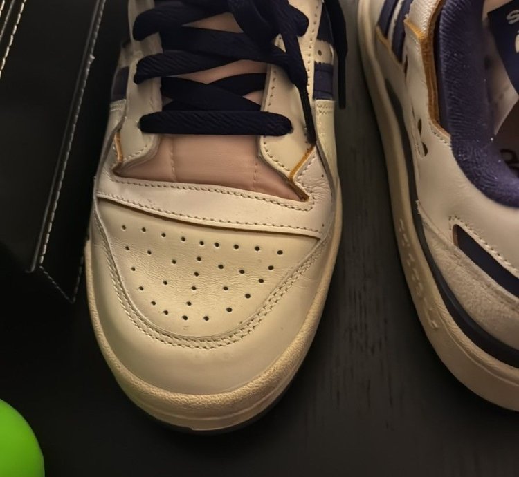 Adidas Forum 84 Low Off White Collegiate Purple Gw2009