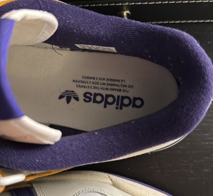 Adidas Forum 84 Low Off White Collegiate Purple Gw2009