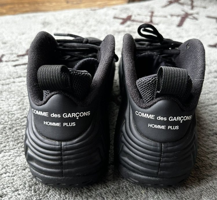 Nike Air Foamposite One Comme Des Garcons Homme Plus Black