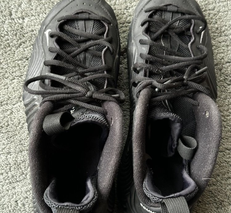 Nike Air Foamposite One Comme Des Garcons Homme Plus Black