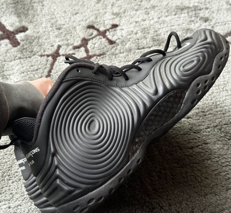 Nike Air Foamposite One Comme Des Garcons Homme Plus Black