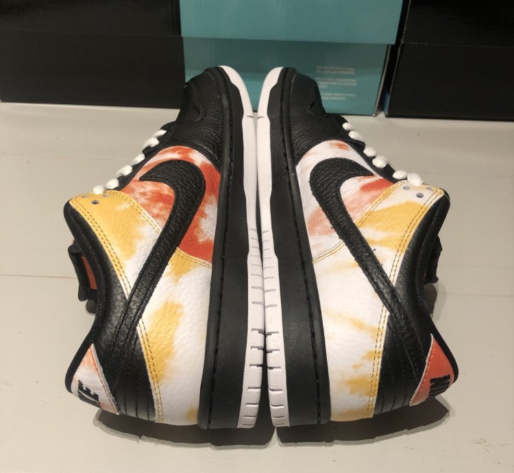 Nike Sb Dunk Low Raygun Tie Dye Black