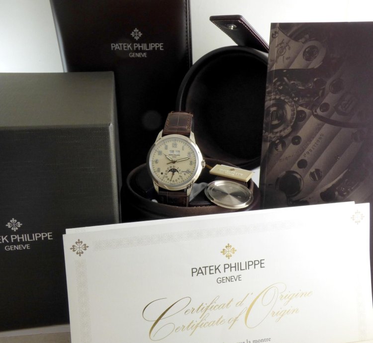 Patek Philippe Perpetual Calendar Whitegold Mint