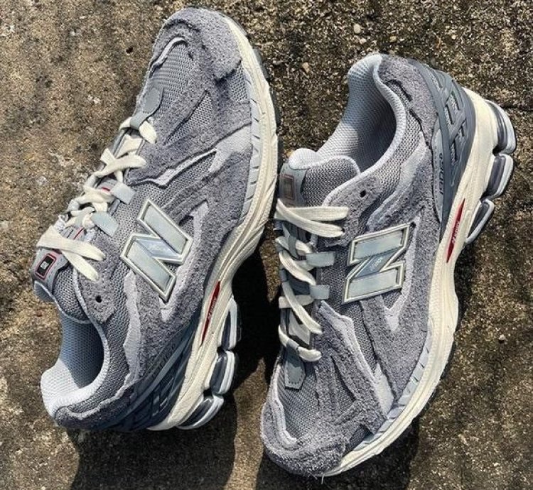 New Balance 1906r Protection Pack Grey Suede Sneakers 12 New
