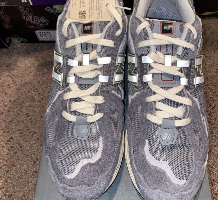 New Balance 1906r Protection Pack Grey Suede Sneakers 12 New