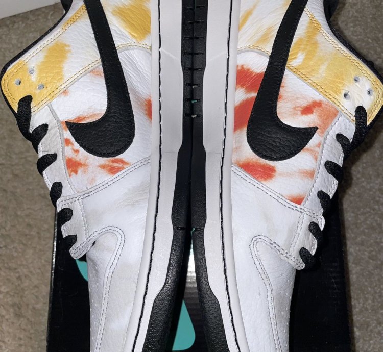 Nike Sb Dunk Low Raygun Tie-dye White
