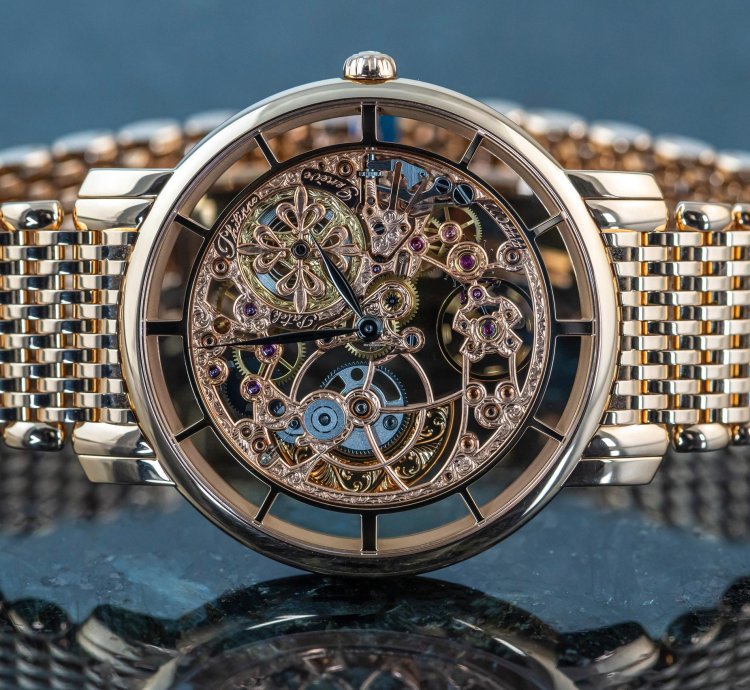Patek Philippe Rare Handcrafts 5180 1r Calatrava Skeleton Full Set 2019 Caliber 240 Squ