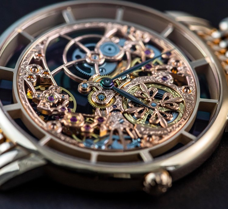 Patek Philippe Rare Handcrafts 5180 1r Calatrava Skeleton Full Set 2019 Caliber 240 Squ