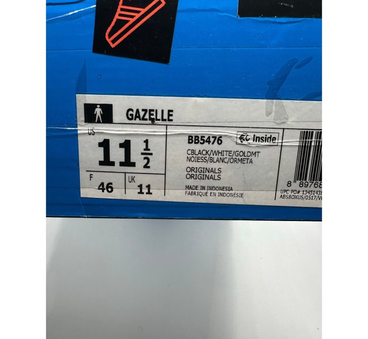 Adidas Gazelle Black Size 11 5 Men
