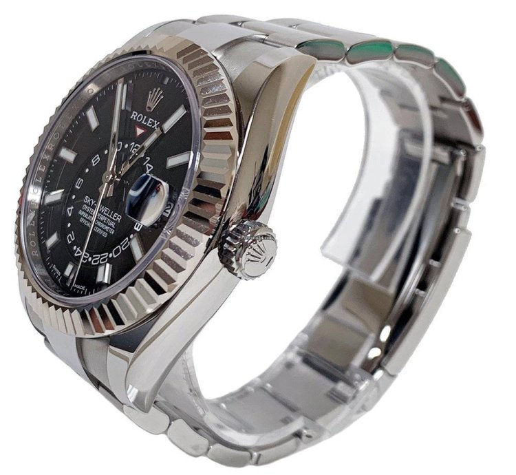 Rolex Sky-dweller Steel White Gold - Oyster