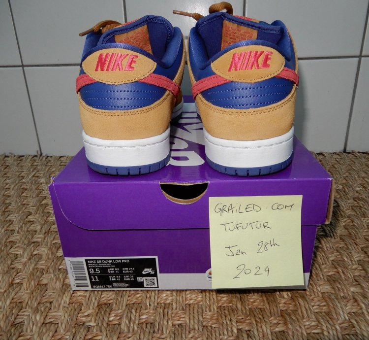 Nike Sb Dunk Low Reverse Papa Bear 2021 9 5 Us Men