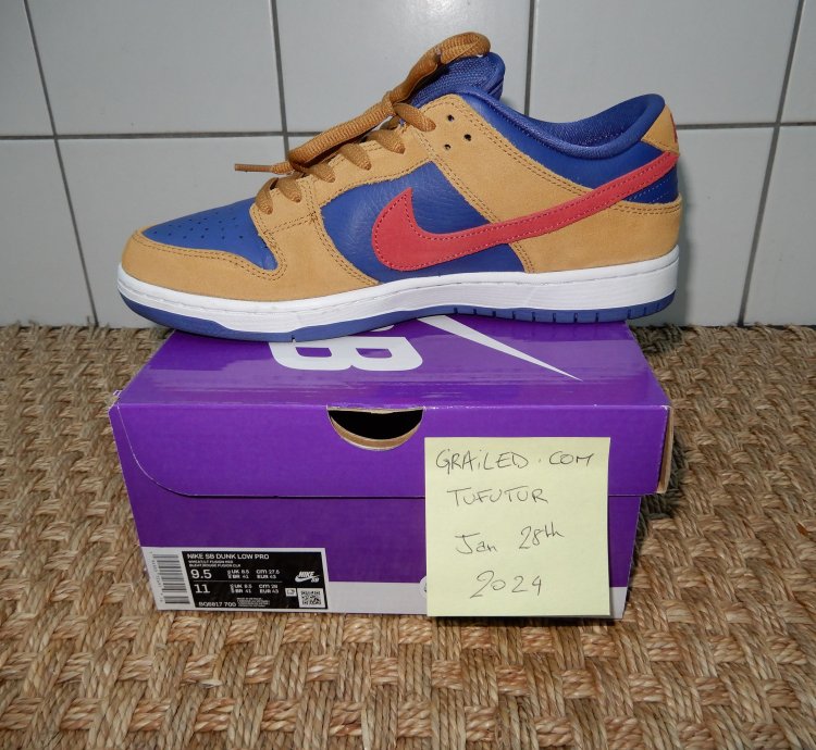 Nike Sb Dunk Low Reverse Papa Bear 2021 9 5 Us Men