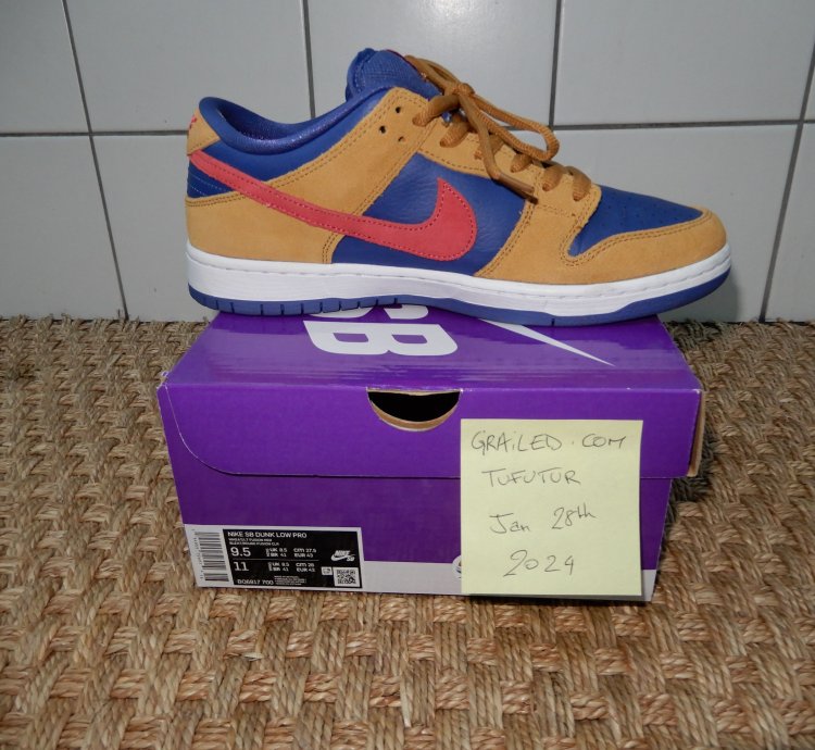 Nike Sb Dunk Low Reverse Papa Bear 2021 9 5 Us Men