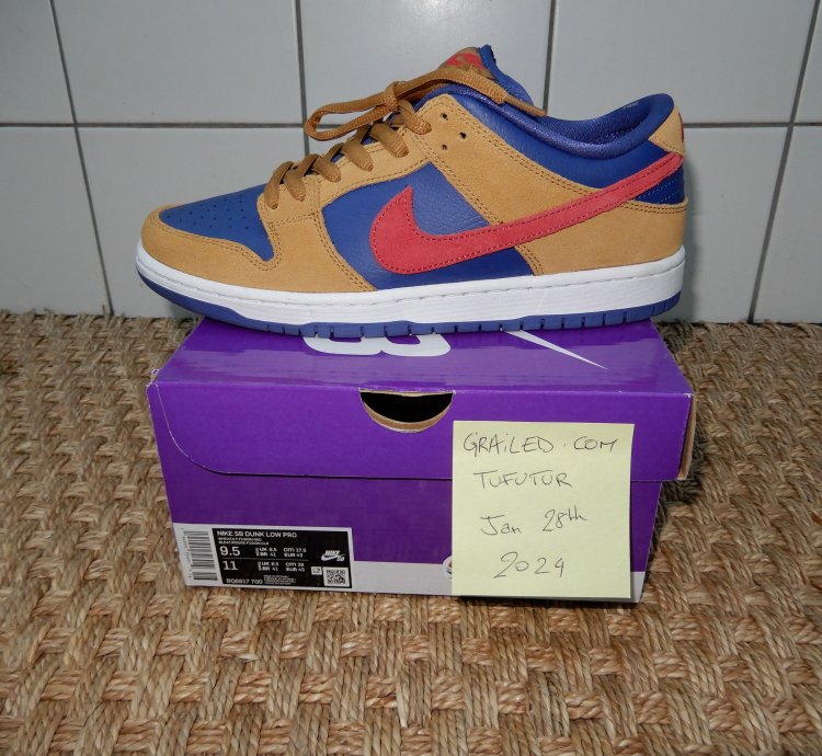 Nike Sb Dunk Low Reverse Papa Bear 2021 9 5 Us Men