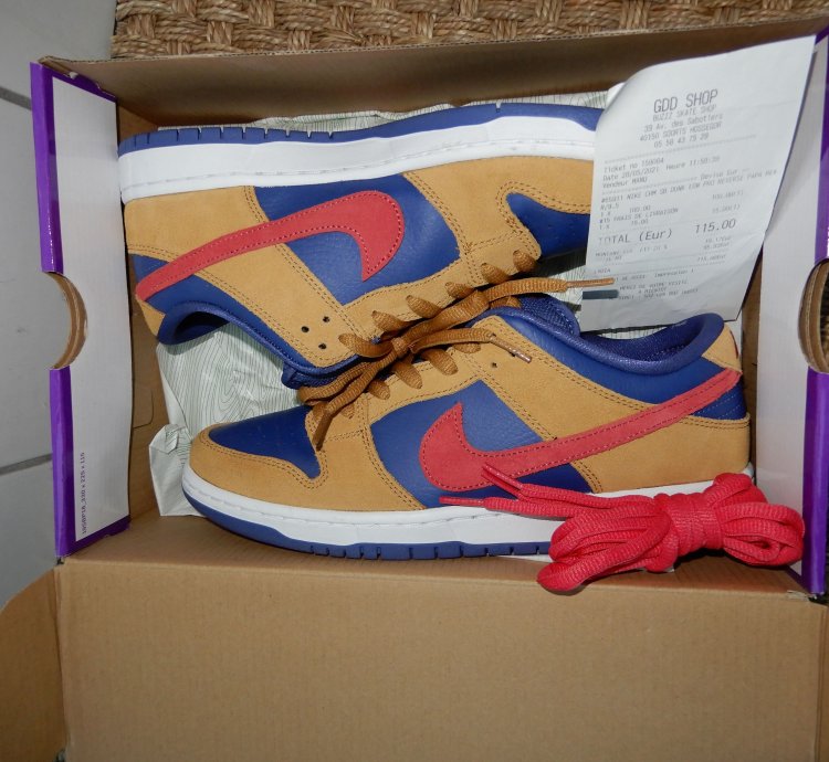 Nike Sb Dunk Low Reverse Papa Bear 2021 9 5 Us Men