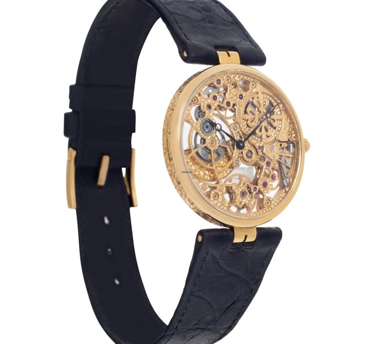 Patek Philippe Skeleton 3878 18k 31mm Watch