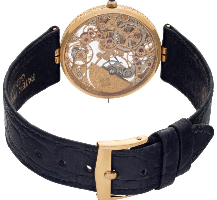 Patek Philippe Skeleton 3878 18k 31mm Watch