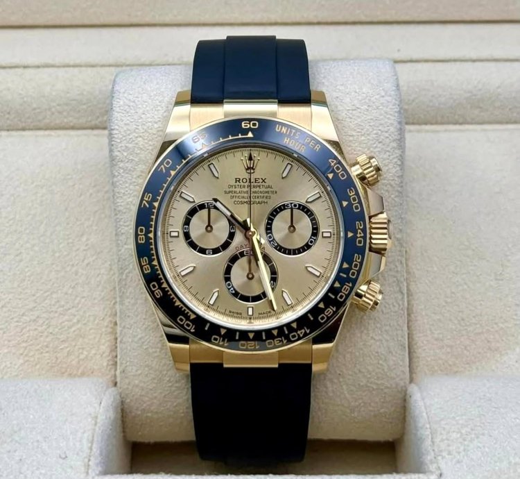 Rolex Daytona Unworn 2024 Daytona Champagne Dial Oysterflex 126518ln-0010