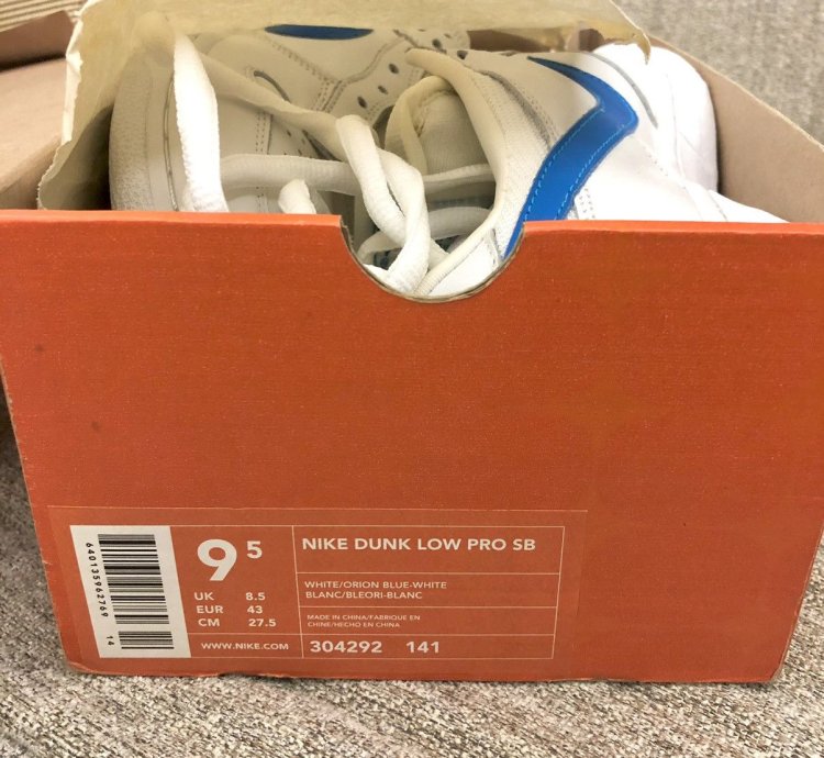 Nike Sb Dunk Low Richard Mulder Rare Deadstock 9 5 8 5 43