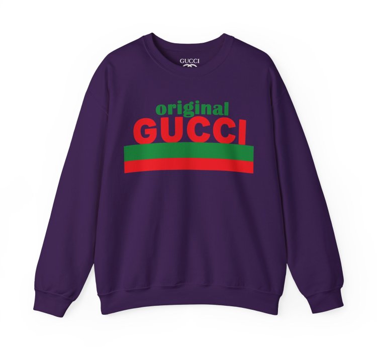 Gucci Purple Sweatshirt - Size Usa
