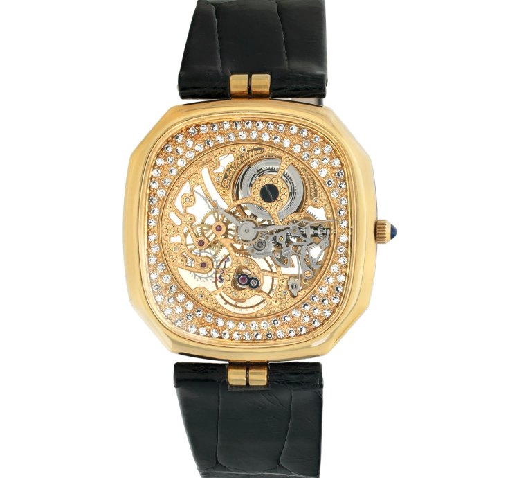 Patek Philippe Squelette 3887 18k 30mm Watch