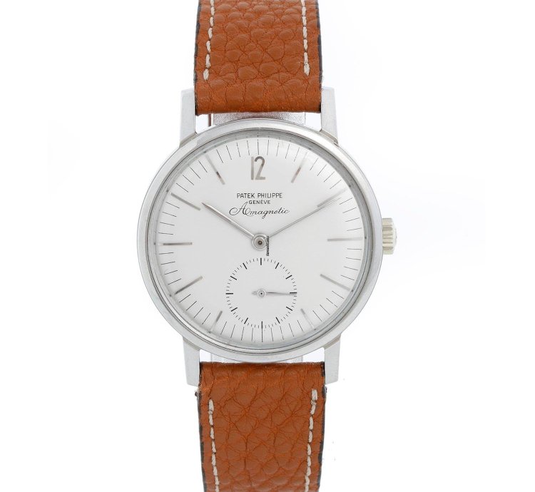 Patek Philippe Stainless Steel Ref 3417 Amagnetic Watch