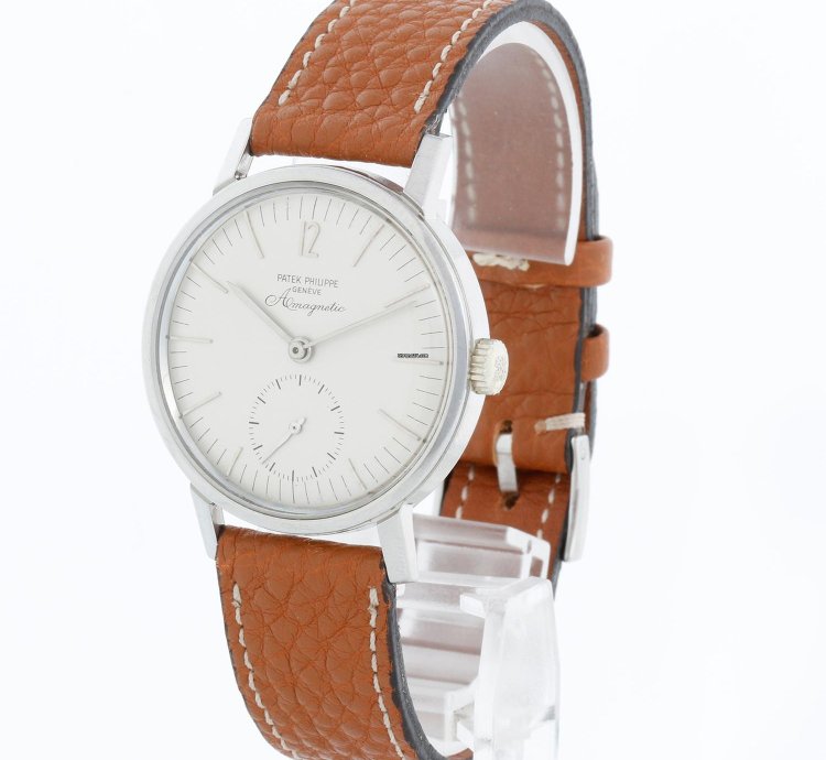 Patek Philippe Stainless Steel Ref 3417 Amagnetic Watch
