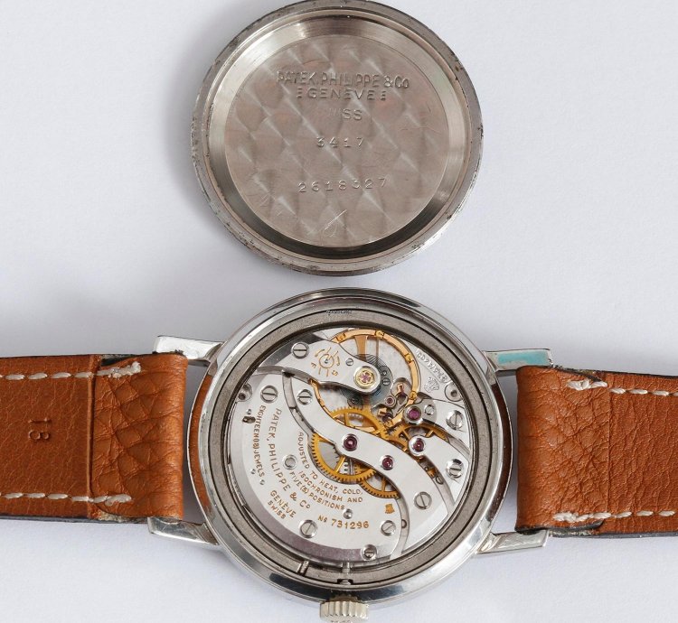 Patek Philippe Stainless Steel Ref 3417 Amagnetic Watch