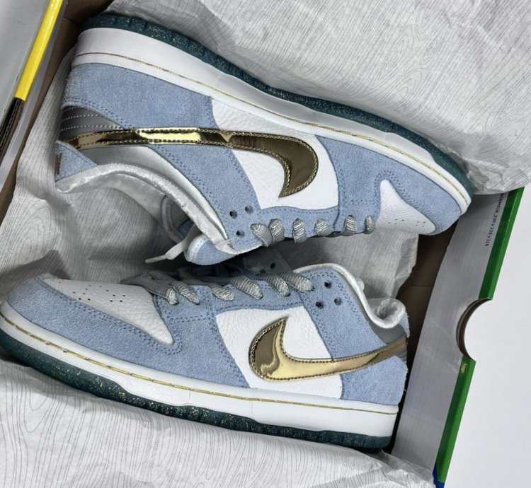 Nike Sb Dunk Low Sean Cliver Trainers Size Uk9 Us10