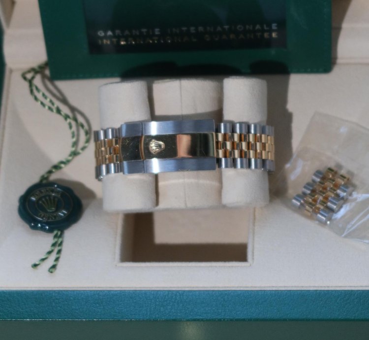 Rolex Sky-dweller Two Tone Yellow Gold Box And Papers