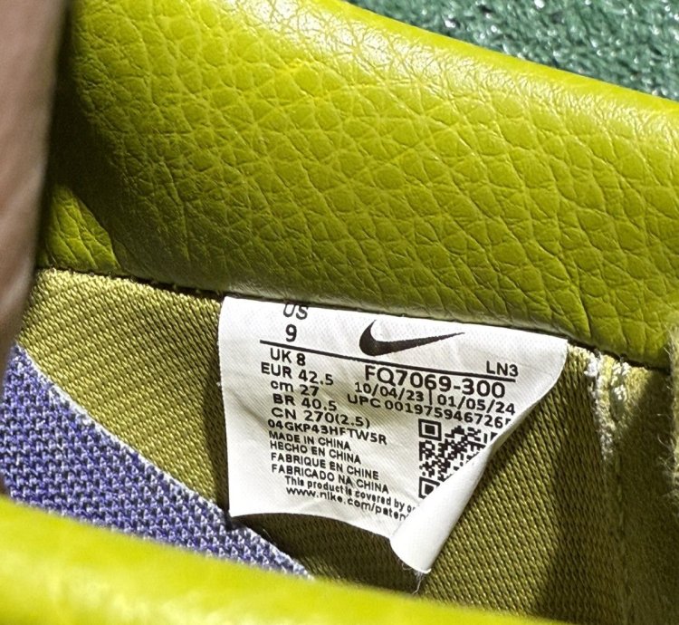 Nike Air Force 1 Cactus Plant Flea Market Low Moss Size 9