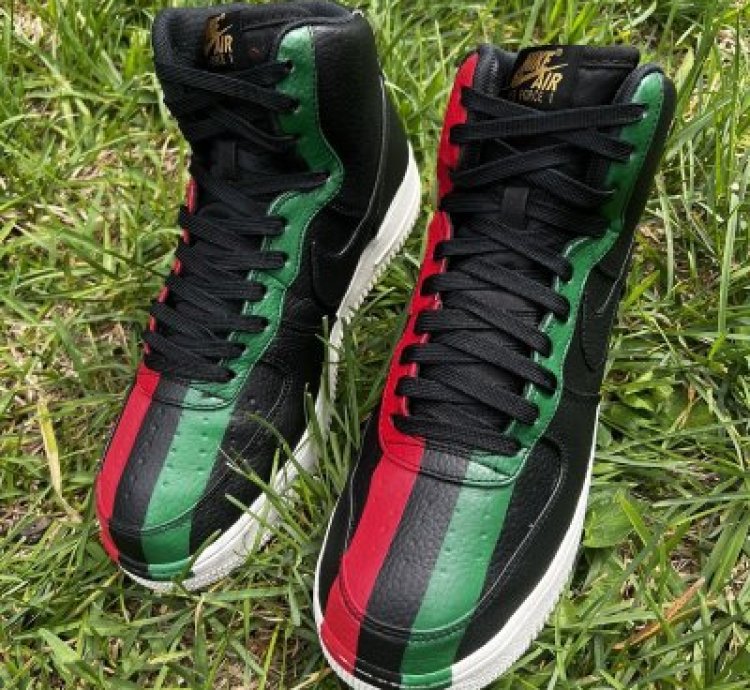 Clean Nike Af1 Size 10 Bhm Air Force High 2018 Shoes