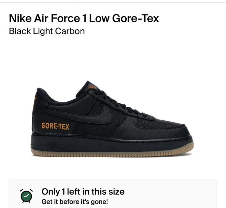 Nike Air Force 1 Gore-tex Shoes
