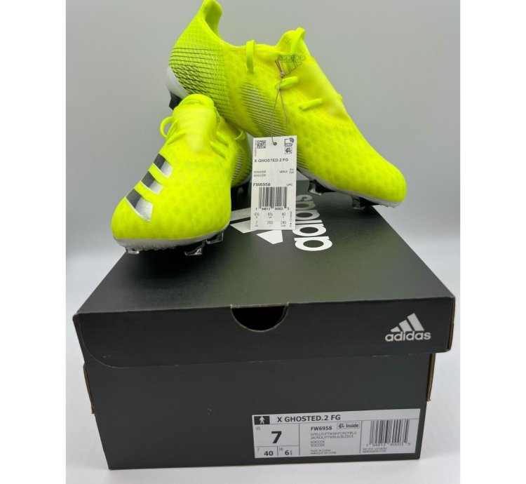 Adidas Ghosted 2 Fg Men Soccer Cleats Volt Black Fw6958 7
