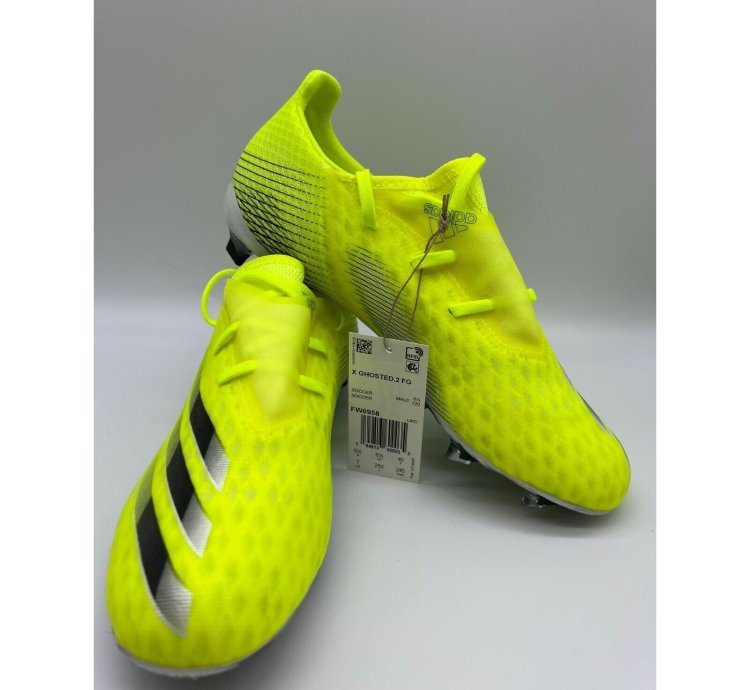 Adidas Ghosted 2 Fg Men Soccer Cleats Volt Black Fw6958 7