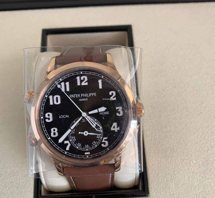 Patek Philippe Travel Time 5524r-001 Rose Gold Travel Time