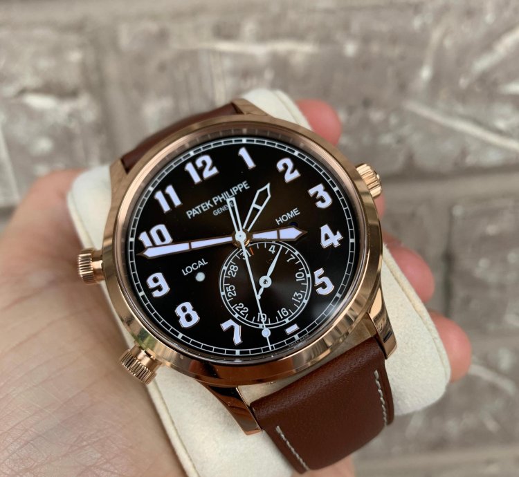 Patek Philippe Travel Time 5524r-001 Rose Gold Travel Time