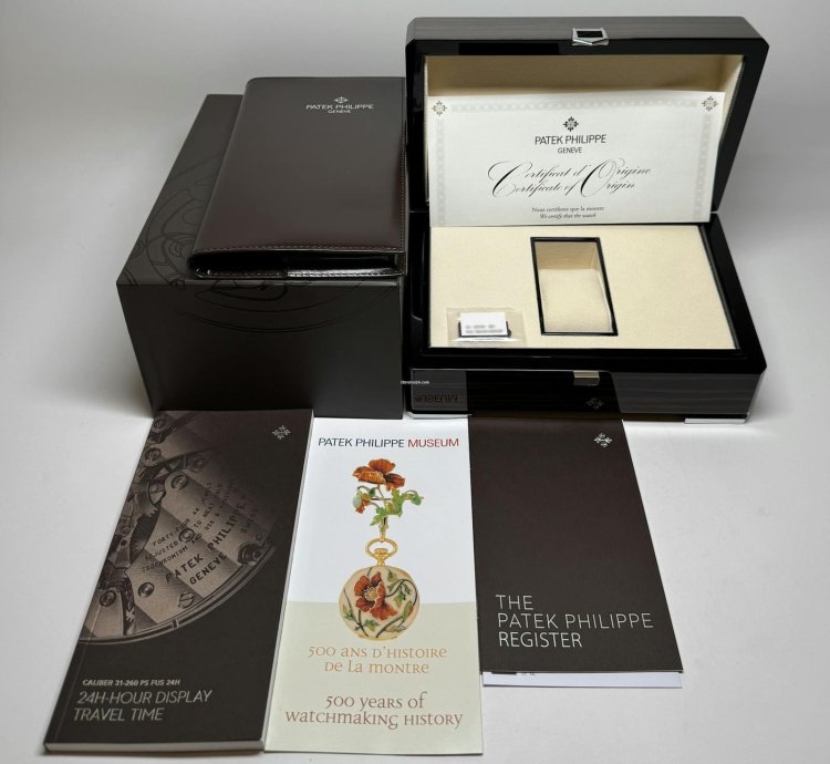 Patek Philippe Travel Time Complications 24-hour Display Travel Time 5224r-001