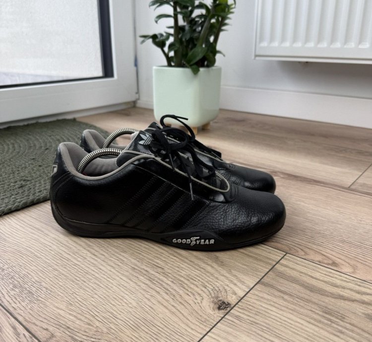 Adidas Goodyear 00sleather Driving Shoes Vintage Y2k Hype