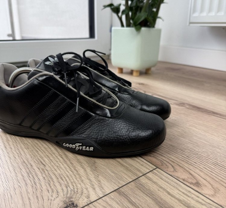Adidas Goodyear 00sleather Driving Shoes Vintage Y2k Hype