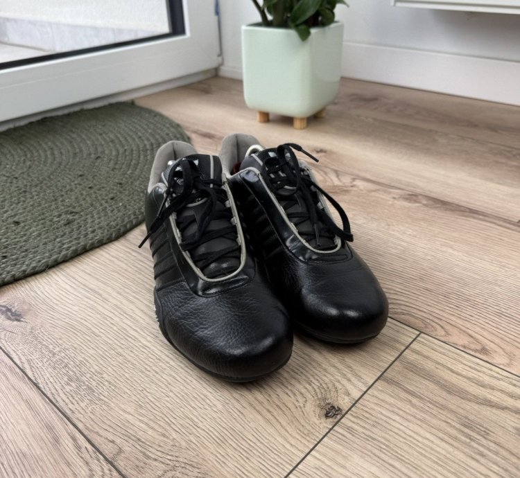 Adidas Goodyear 00sleather Driving Shoes Vintage Y2k Hype