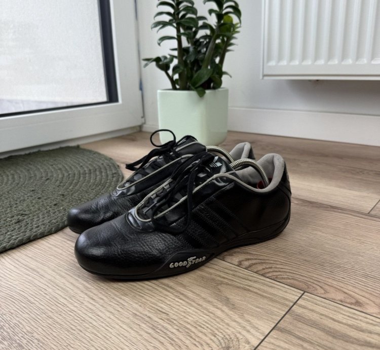 Adidas Goodyear 00sleather Driving Shoes Vintage Y2k Hype